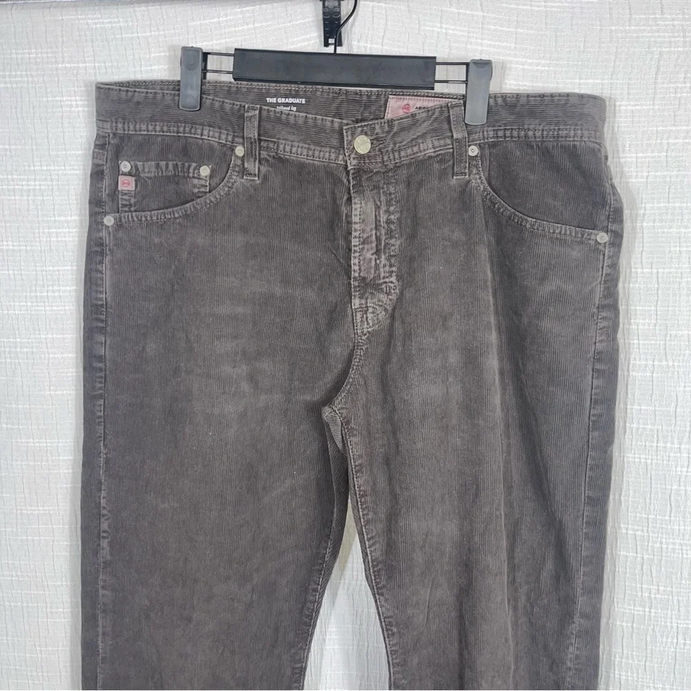 Adriano Goldschmied Mens The Graduate‎ Corduroy Chino Pants Size 36x33