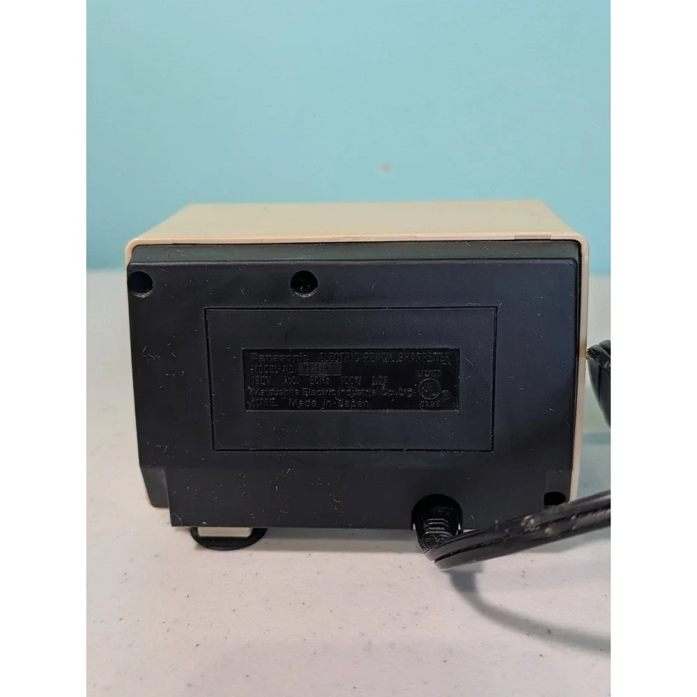Panasonic Electric Pencil Sharpener Model # KP-110 Vintage Tested Working