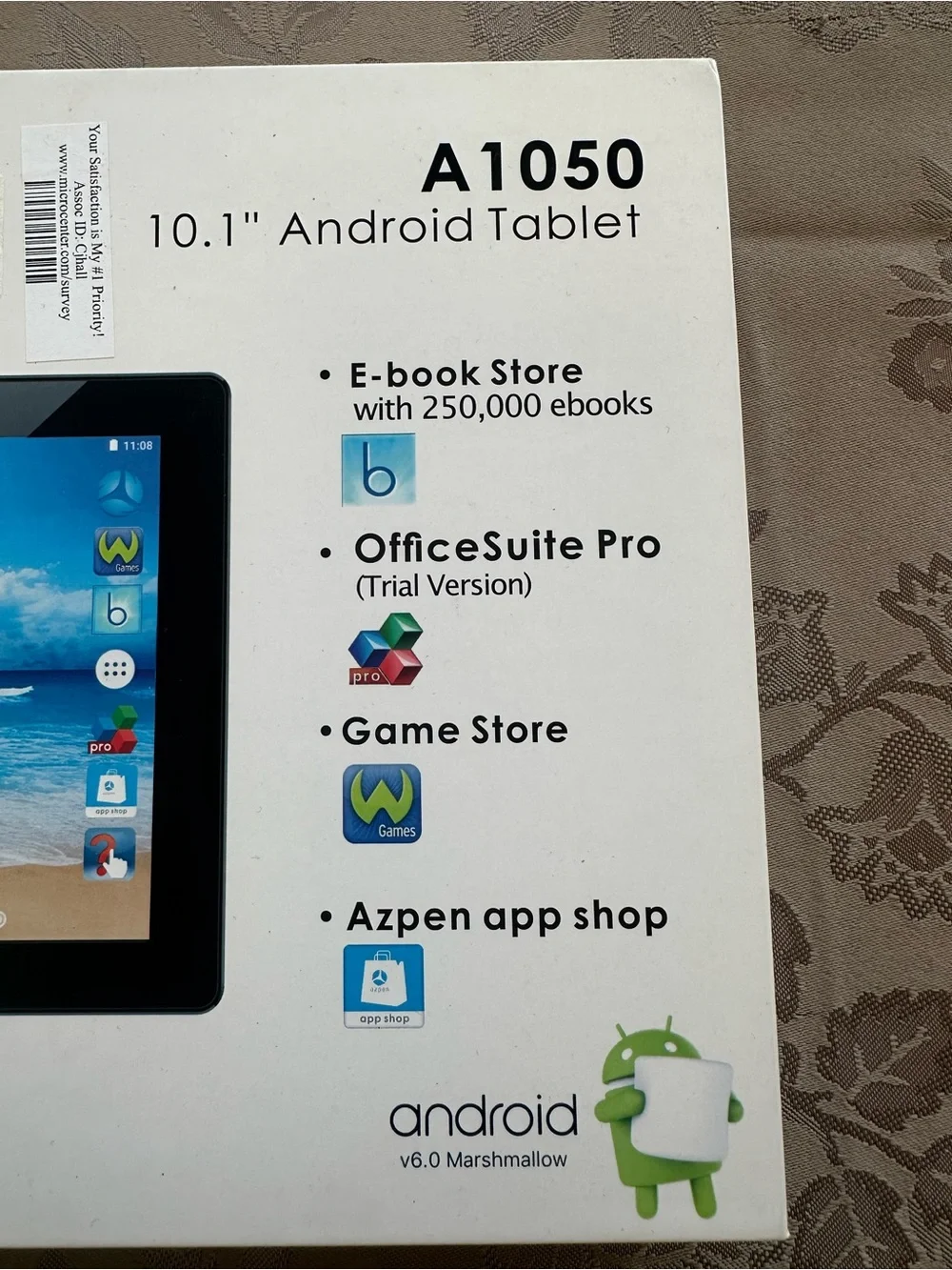 Azpen A1050 10.1
