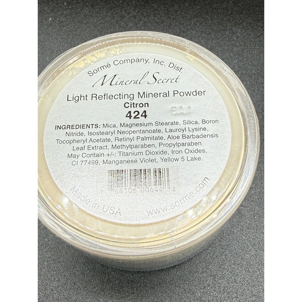 Mineral Secret mineral secret