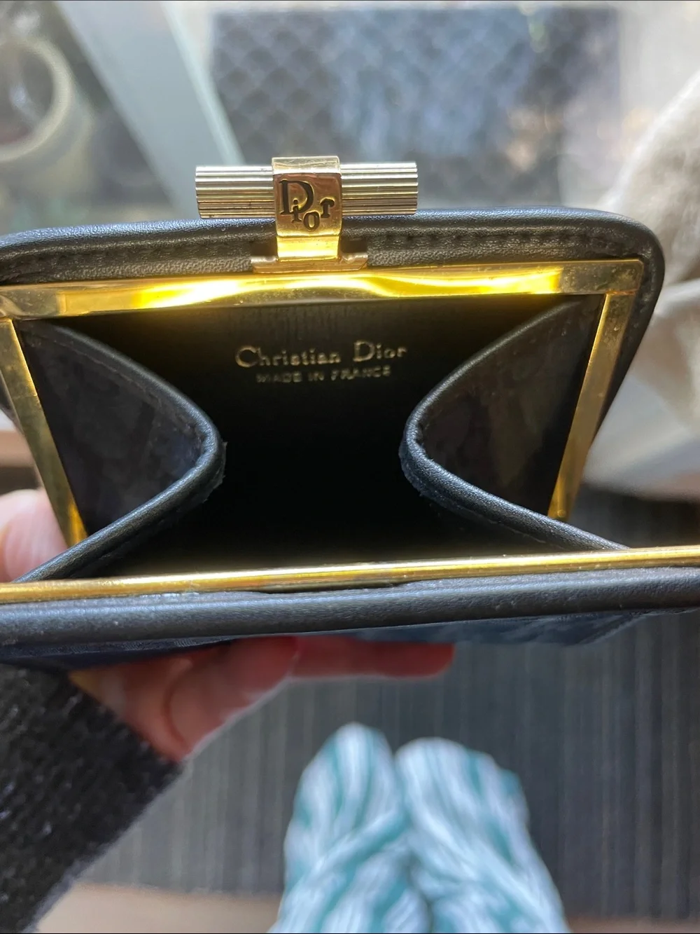 Dior navy jacquard