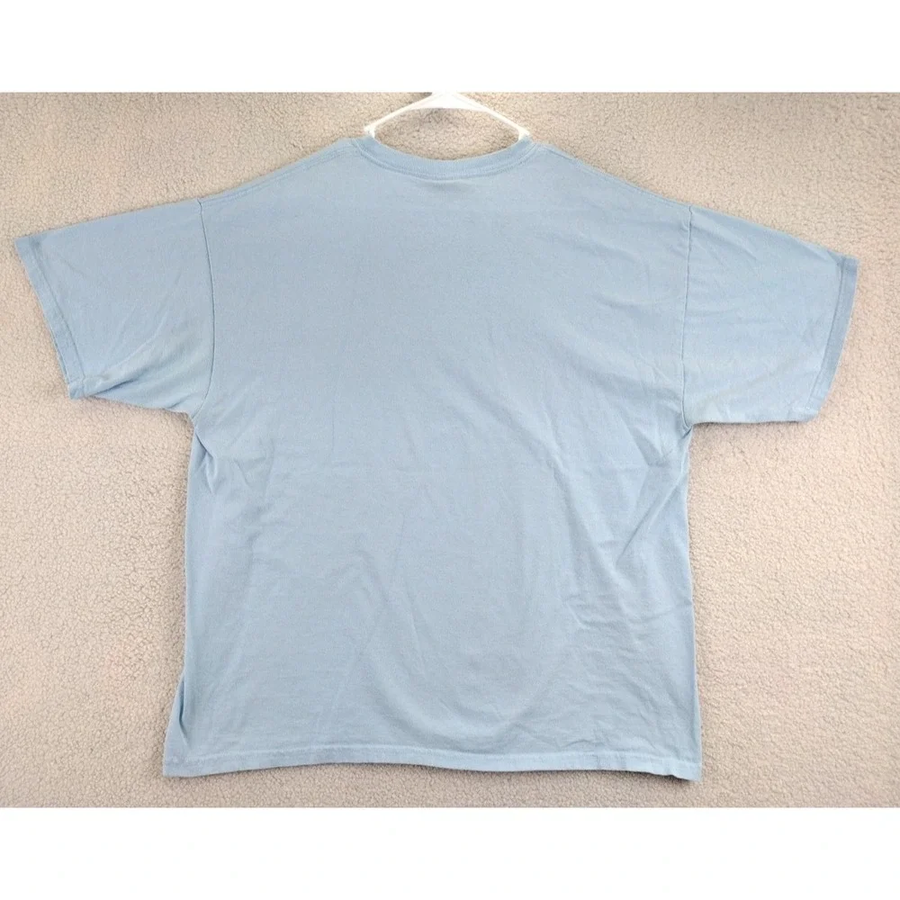 Steve & Barrys Star Trek Spock Live Long and‎ Prosper T Shirt Mens XL Light Blue