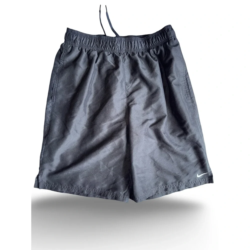 Nike Running Swim Shorts Gym‎ Lightweight Black Mens Size S