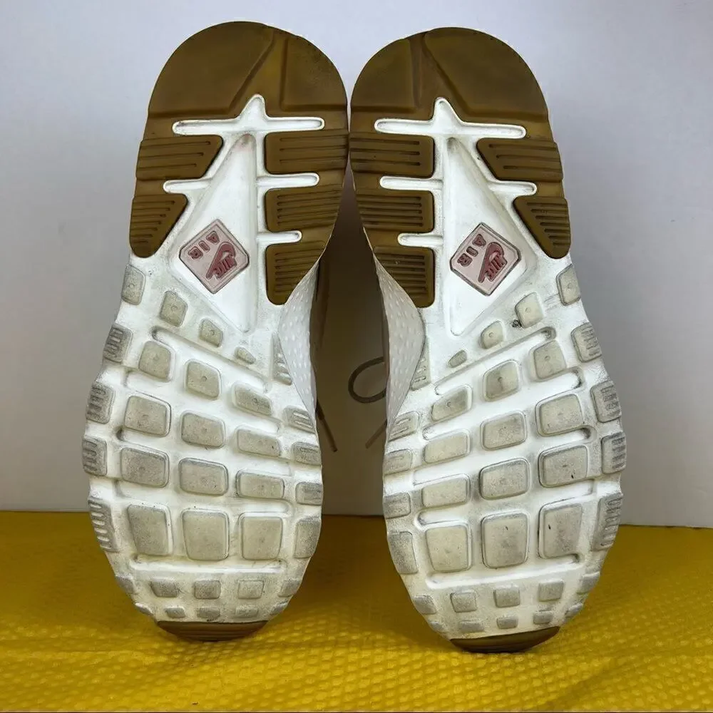 Nike Air Huarache Run‎ Ultra Premium Womens Stardust Pink Shoes 8 859511-601