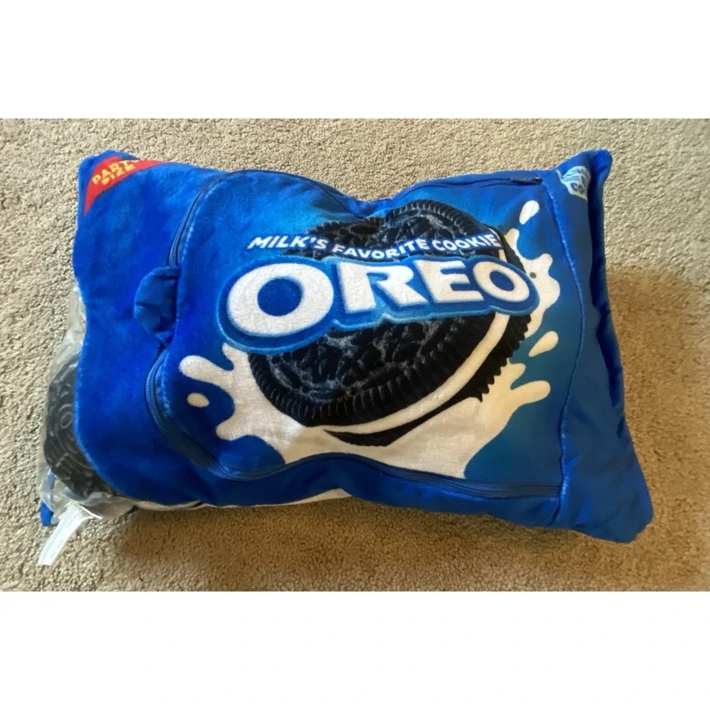 Oreo Package Throw Pillow 