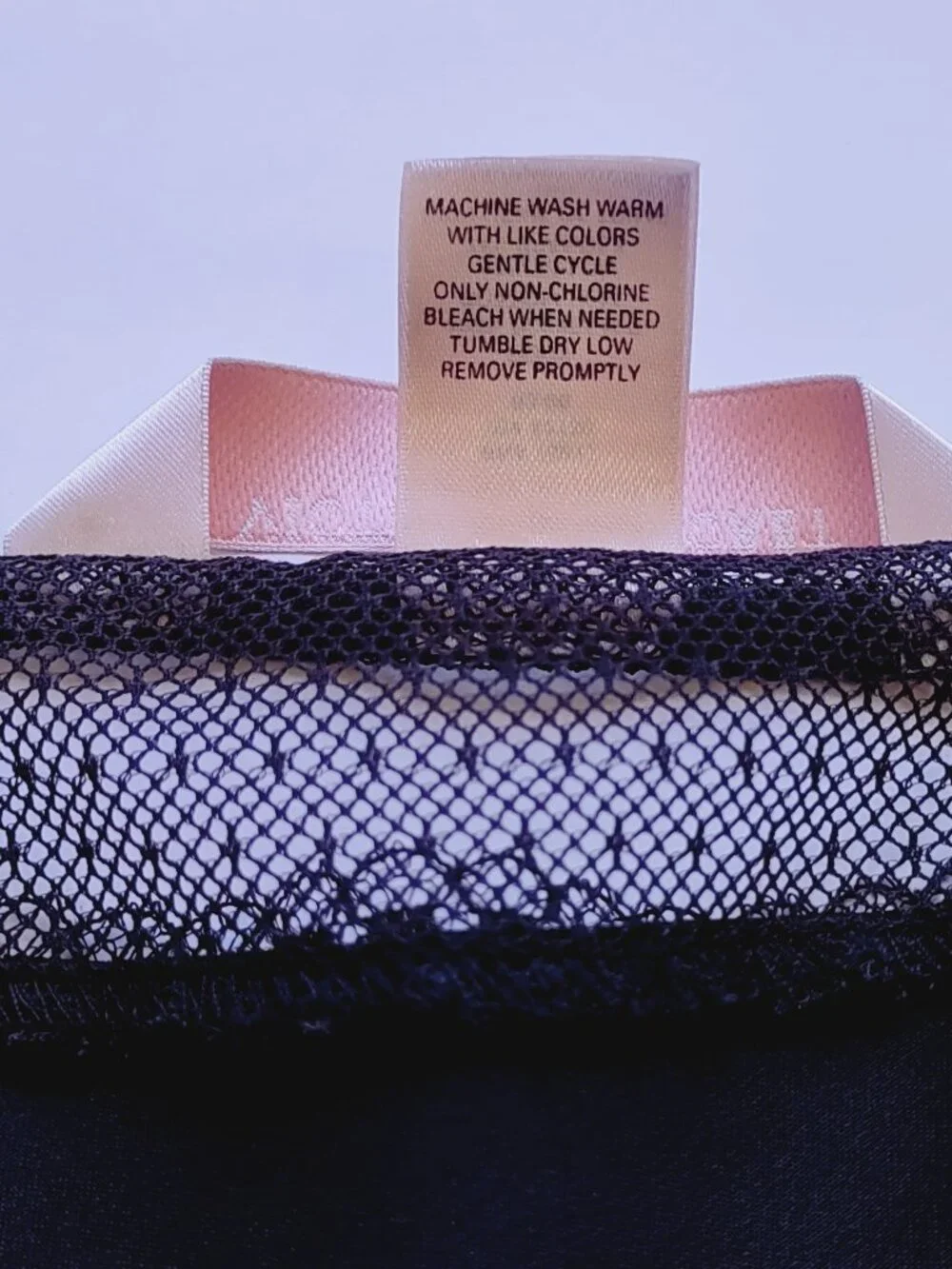 Vintage Victoria's Secret Black Satin & Lace Slip Dress Sz Medium Indie Romantic