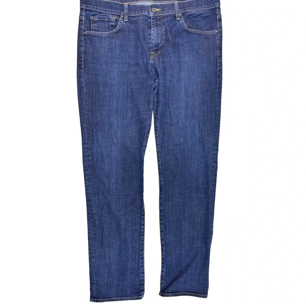 NWOT 7 For All Mankind Carsen Easy Straight Leg Jeans Mens 38x32