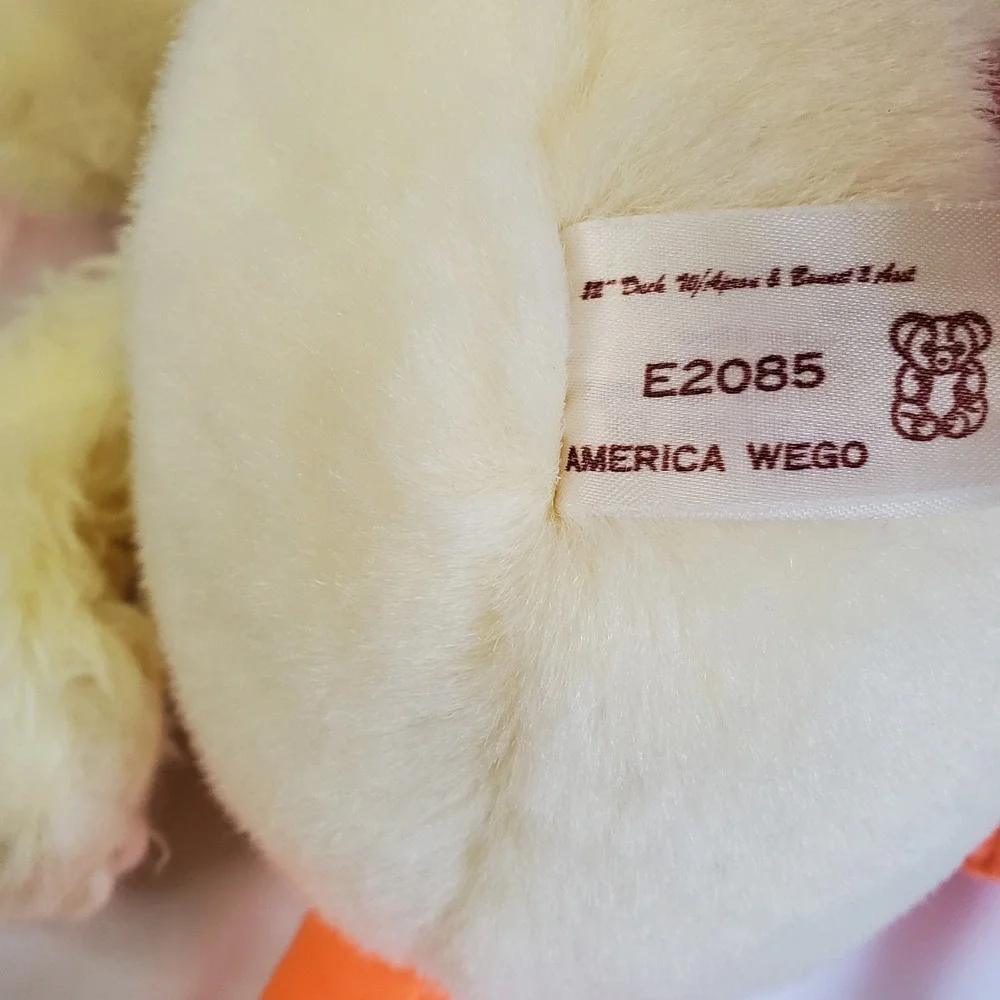Duck Plush Stuffed Animal‎ America Wego E2085 Long Neck