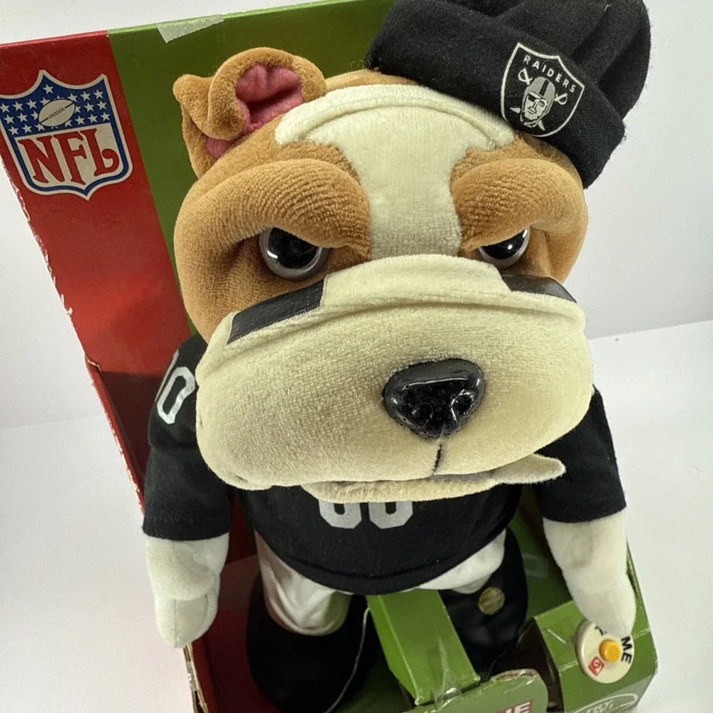 VINTAGE ✨Gemmy ✨Raiders NFL‎ ✨Endzone Dancer Dog✨ 2004✨Extremely Rare✨HTF