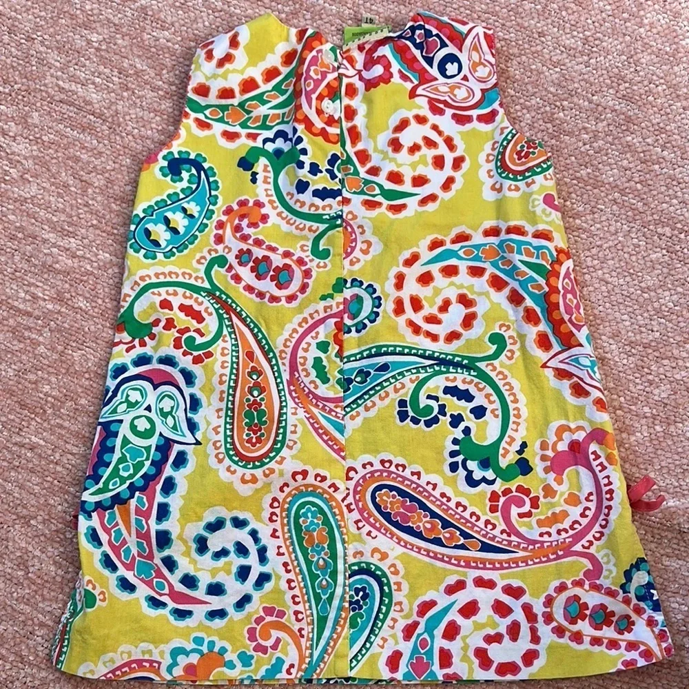 Colorful Paisley Kids Dress
