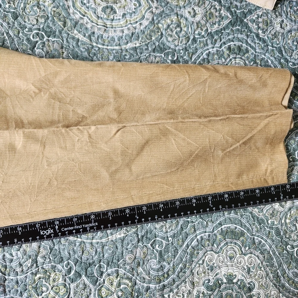 Vintage Tan Brown Corduroy Pants Size 40X32