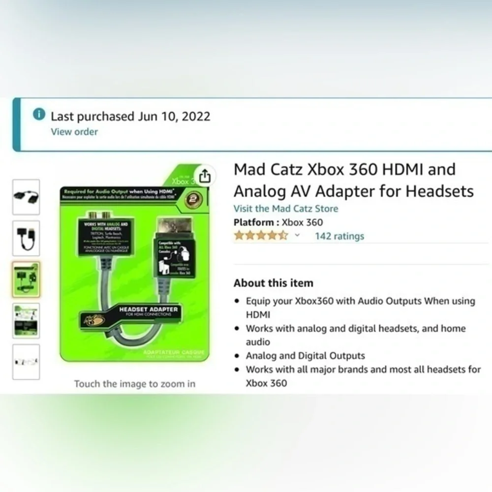 mad catz bought xbox