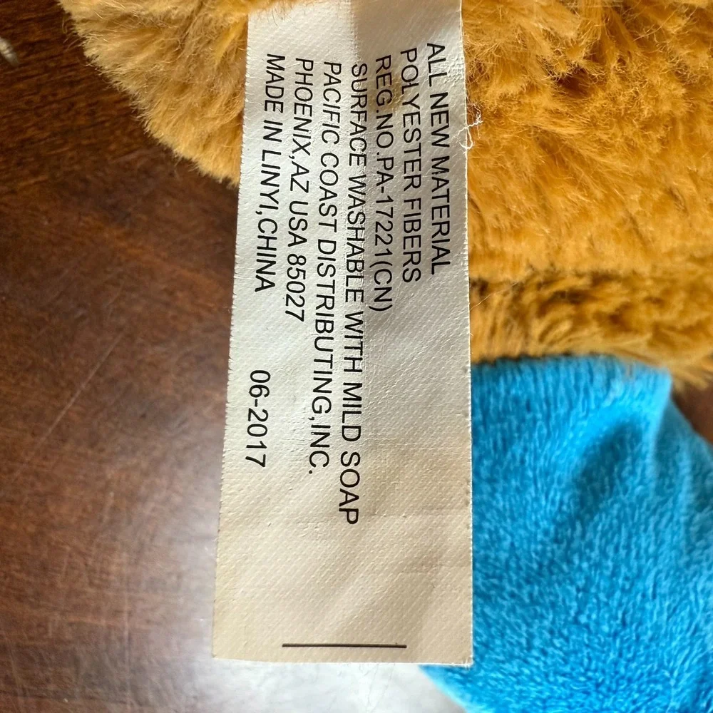 2017‎ PetSmart JOE Football Puppy Dog Plush Promotional Collectible #1 Jersey