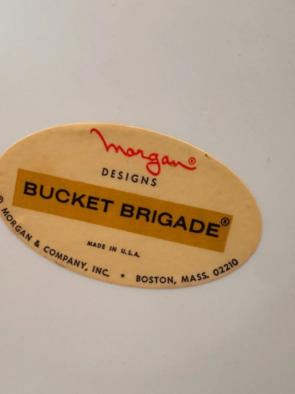 Bucket Brigade marks may