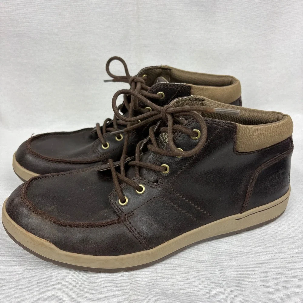 The North Face Ballard Evo Mens Chukka Boot Size‎ 11 Brown Lace Up Hiking Boot