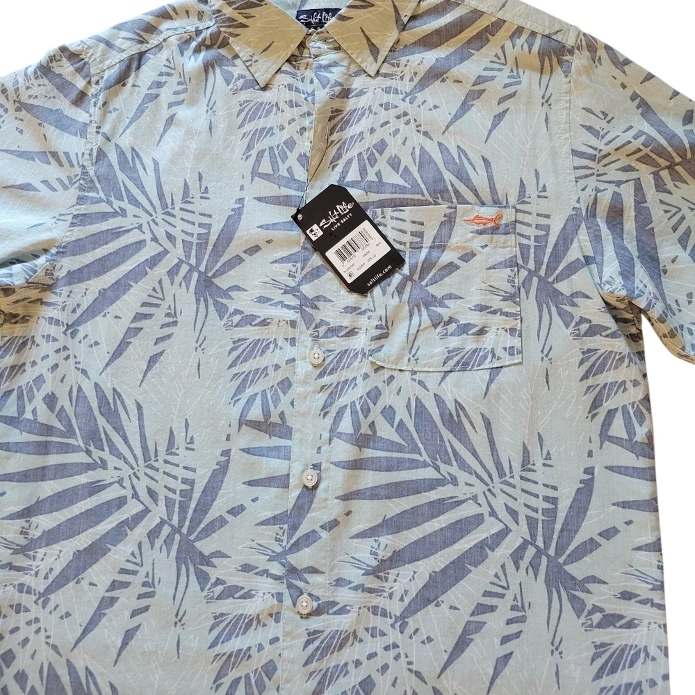 Salt Life casual button