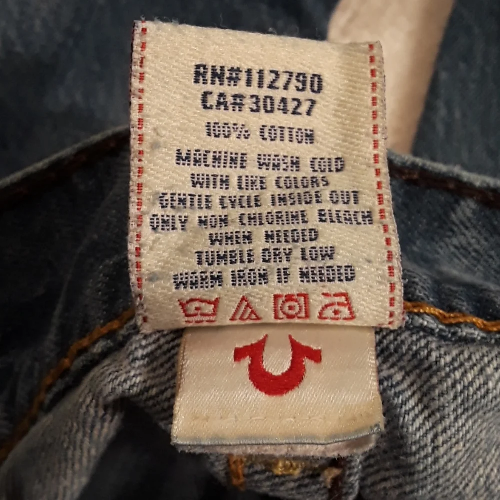 💥True Religion Brand Bootcut Jeans. Men's Size: Waist 31x26 Inseam.