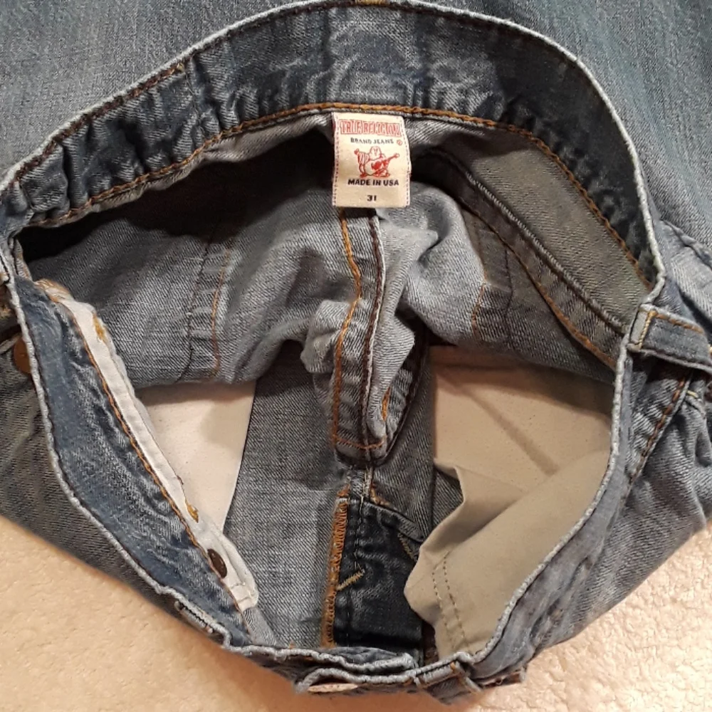 💥True Religion Brand Bootcut Jeans. Men's Size: Waist 31x26 Inseam.