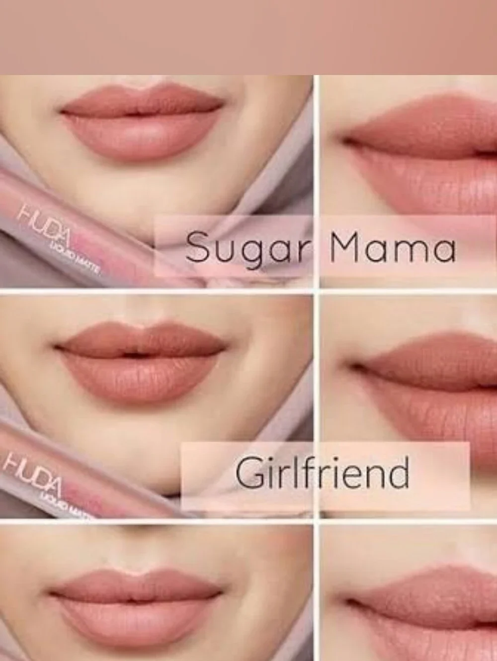 🧚‍♀️SUGAR MAMA Huda Beauty MINI DISCONTINUED Liquid Lipstick NWOBOX