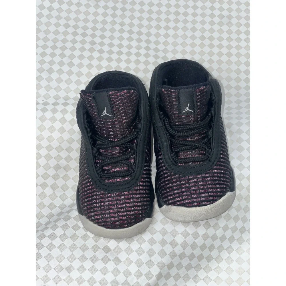 Jordan Horizon BT Black Pink Woven Toddler Sneakers‎ 4C 819850-008