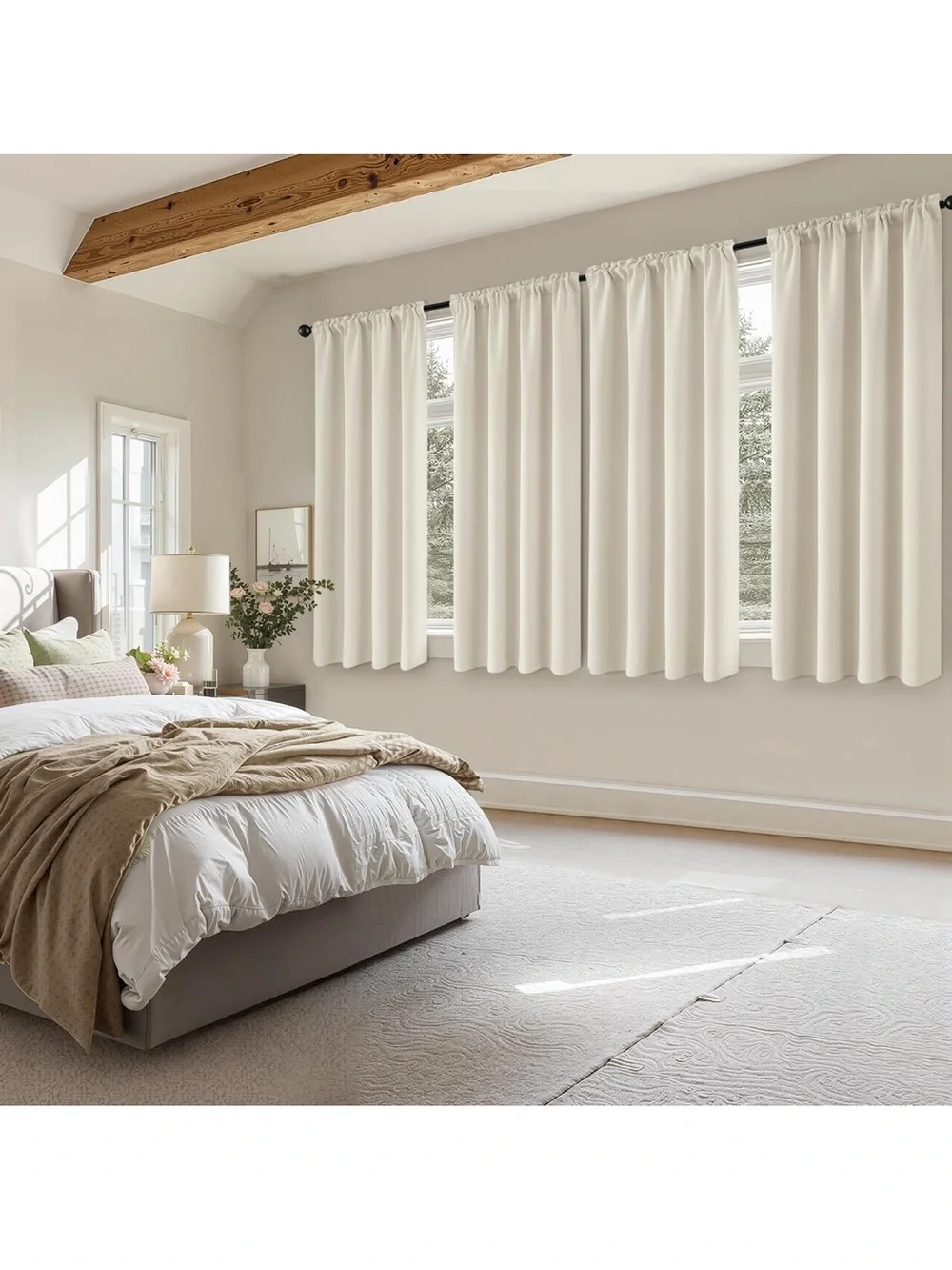 Blackout Curtains 4 Panels 40