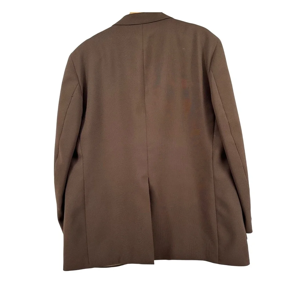 Levi's Action Suit Blazer Mens 46-48R Brown Vintage Sport Coat Retro Vintage