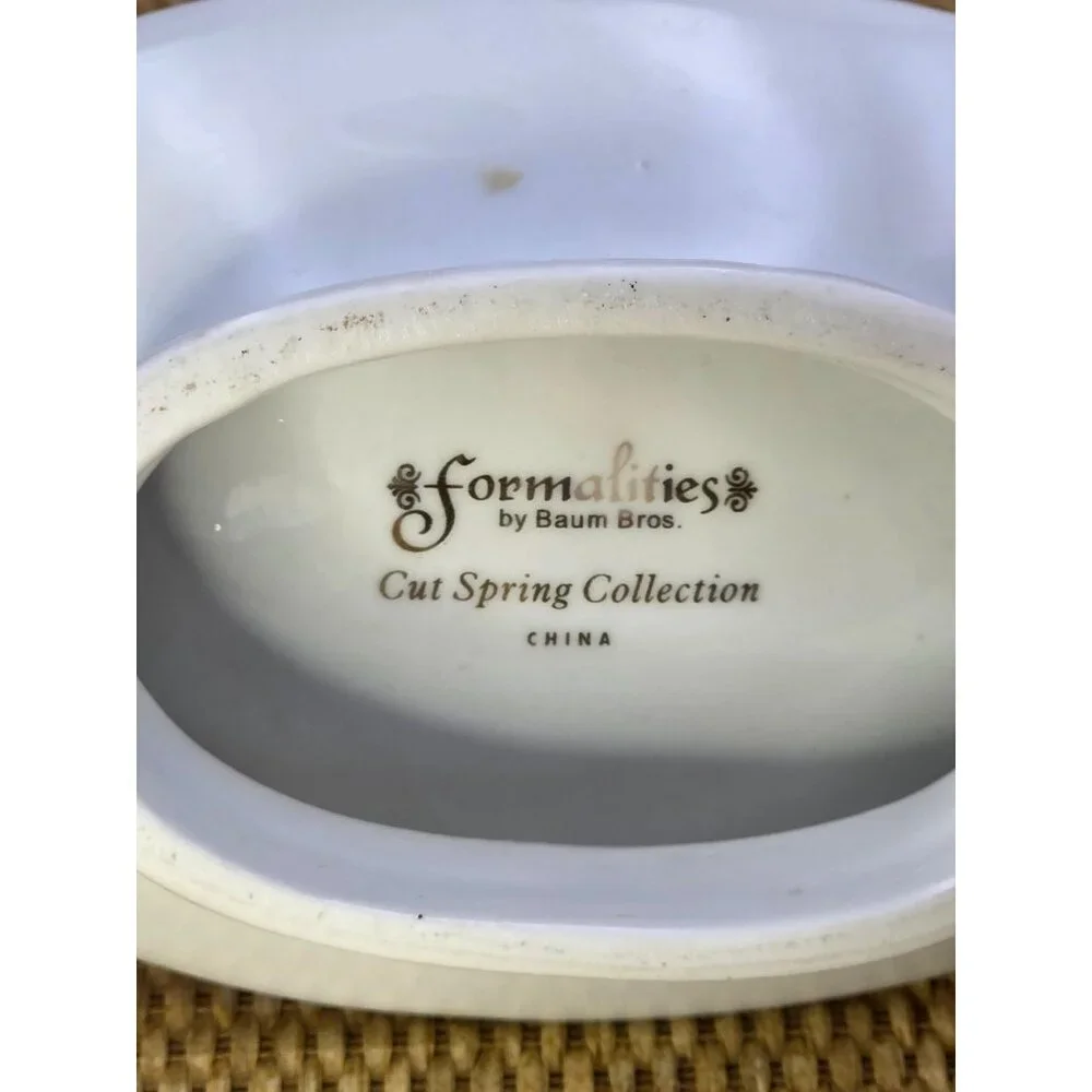 Baum Bros. matching porcelain