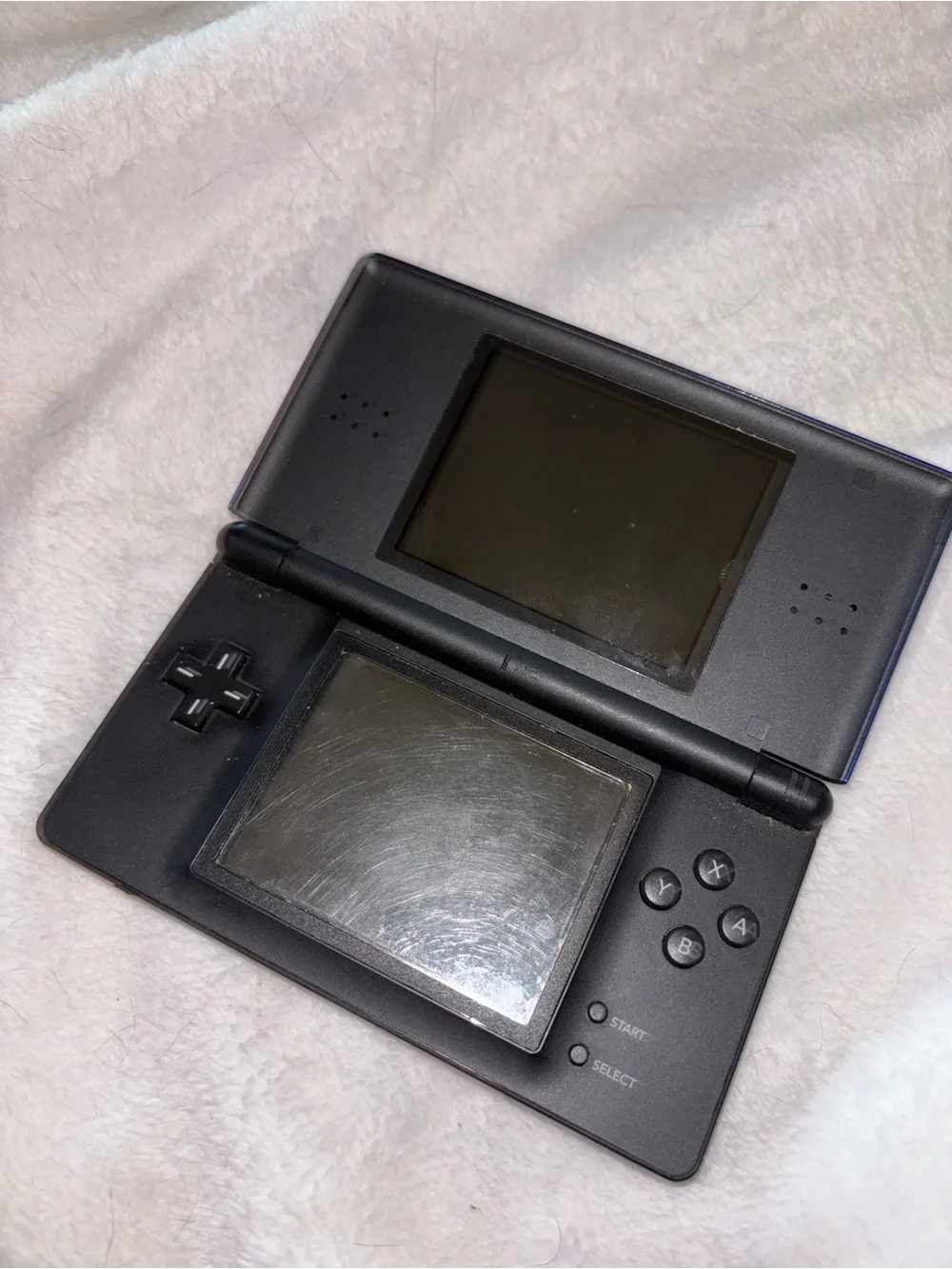 Nintendo DS Lite Cobalt Blue Handheld Console – Untested – No Charger or stylus
