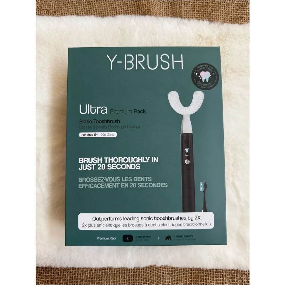 Black Sonic Toothbrush - Ultra Premium Pack