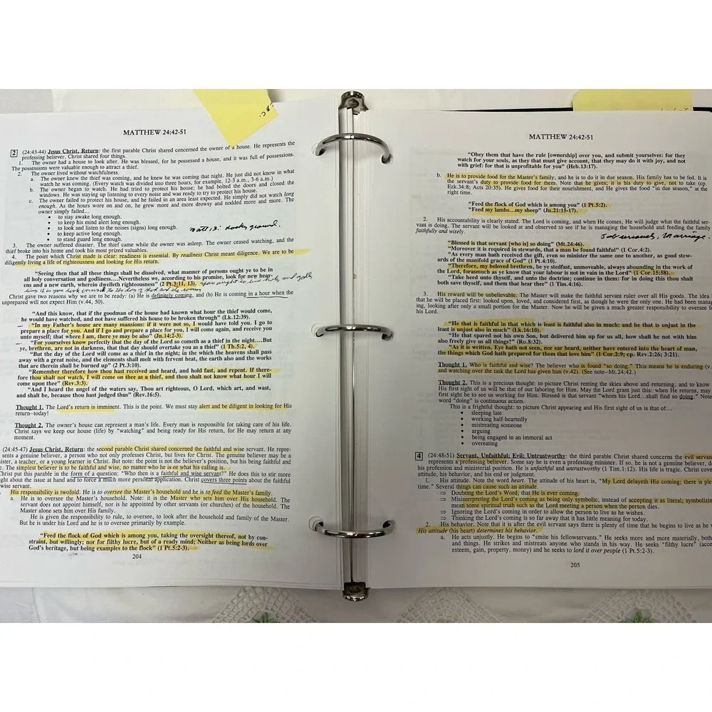 VTG 1996 The Preacher's Outline & Sermon Bible Matthew Part 2 Ch 16-28 Vol 2 KJV