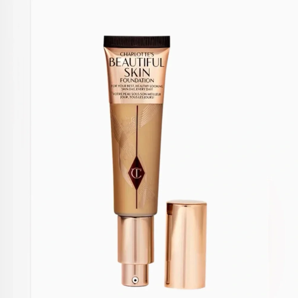 💎 Charlotte Tilbury Beautiful Skin Medium Coverage Liquid Foundation 7 Warm
