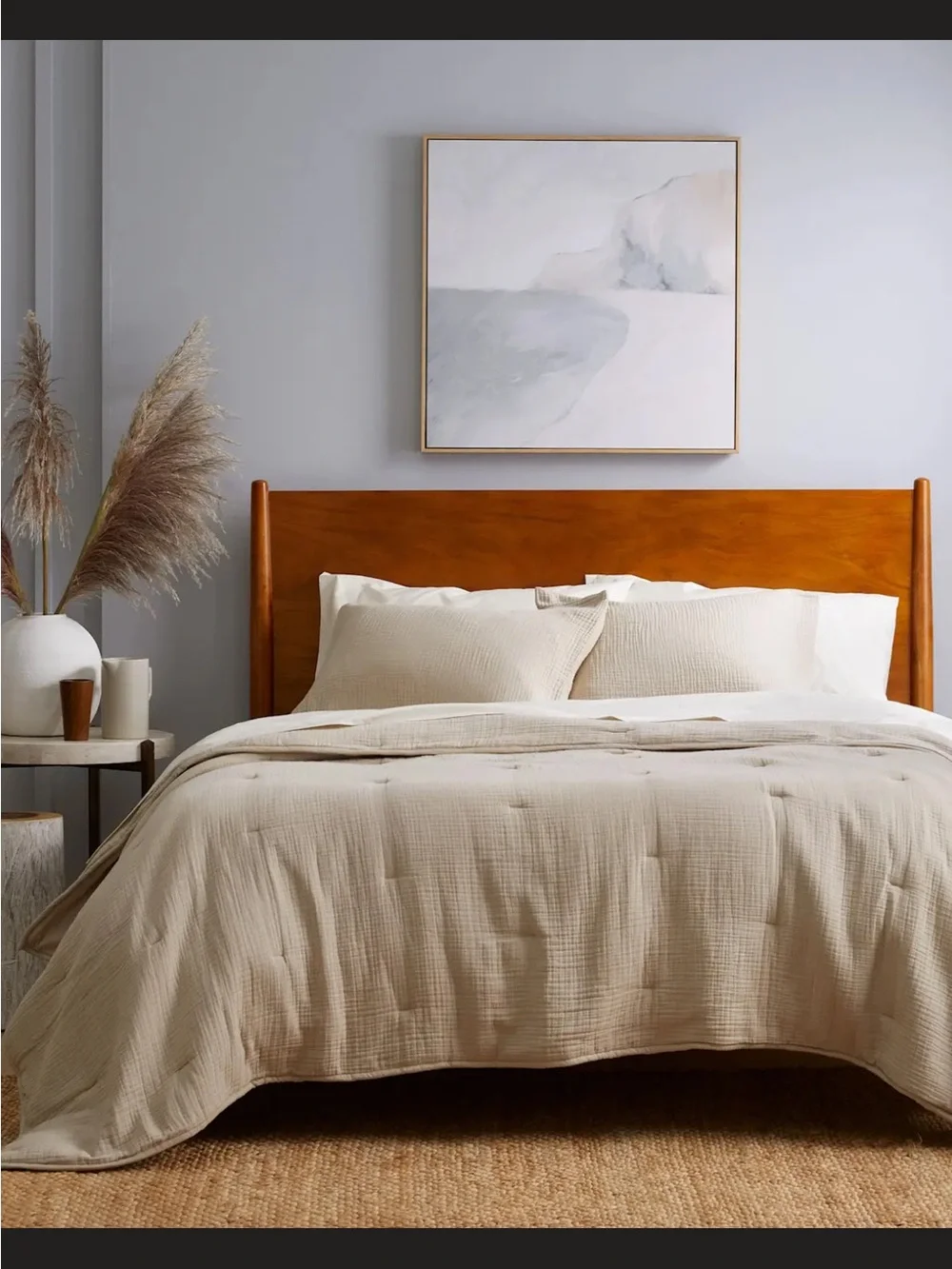 Quince organic cotton gauze dream quilt