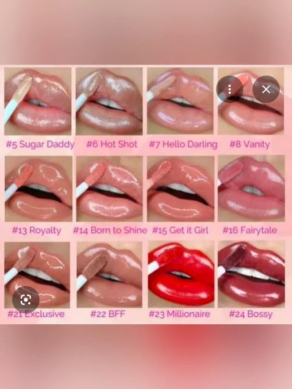 ELF Pout Clout Lip Plumping Pen, Beauty Creations Lip Gloss, Kokie Lip Stain
