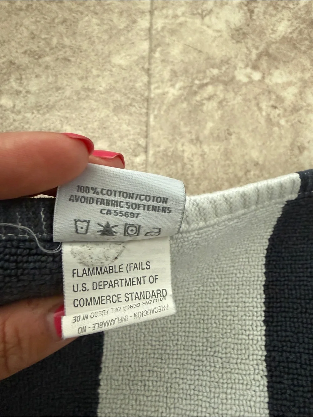 Restoration Hardware marks 17 mat