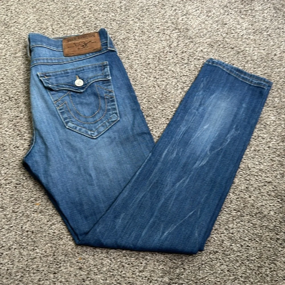 True religion blue jeans size 32 casual everyday