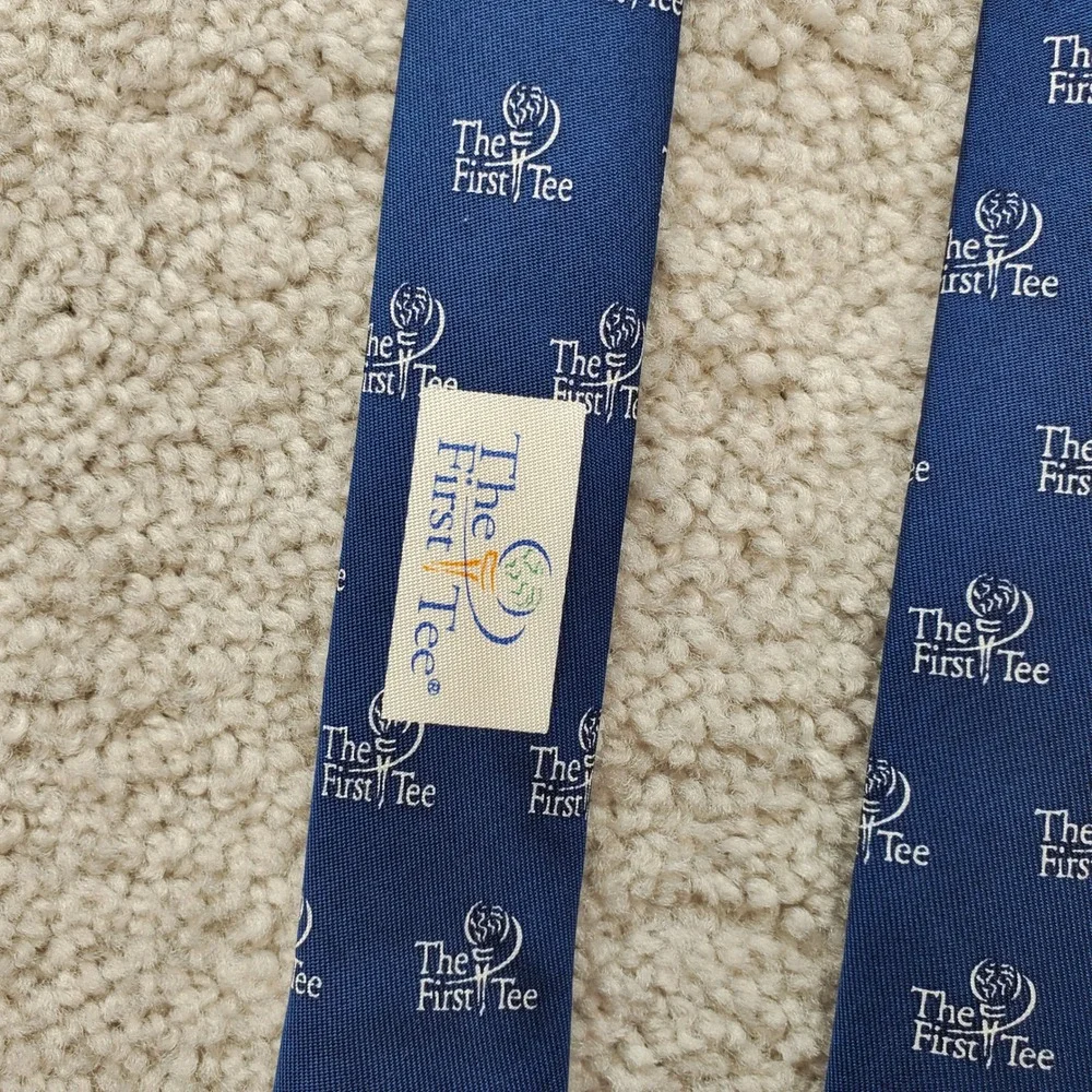 Vineyard Vines The First Tie Men One Size Blue Silk Luxury Professional Business