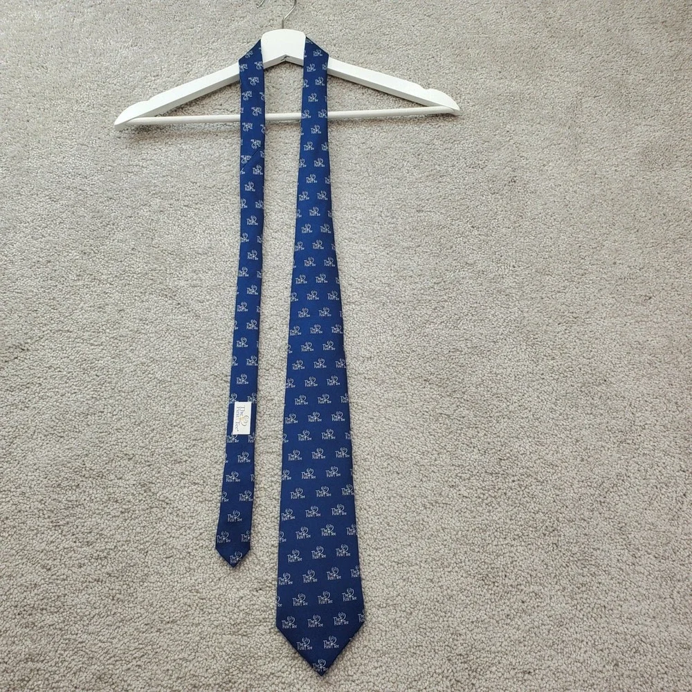 Vineyard Vines The First Tie Men One Size Blue Silk Luxury Professional Business