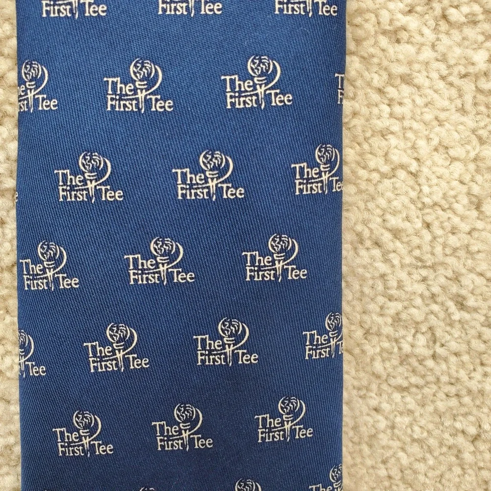 Vineyard Vines The First Tie Men One Size Blue Silk Luxury Professional Business