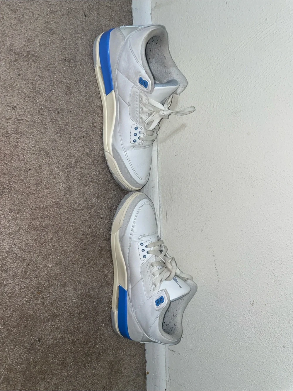 Jordan white sneakers