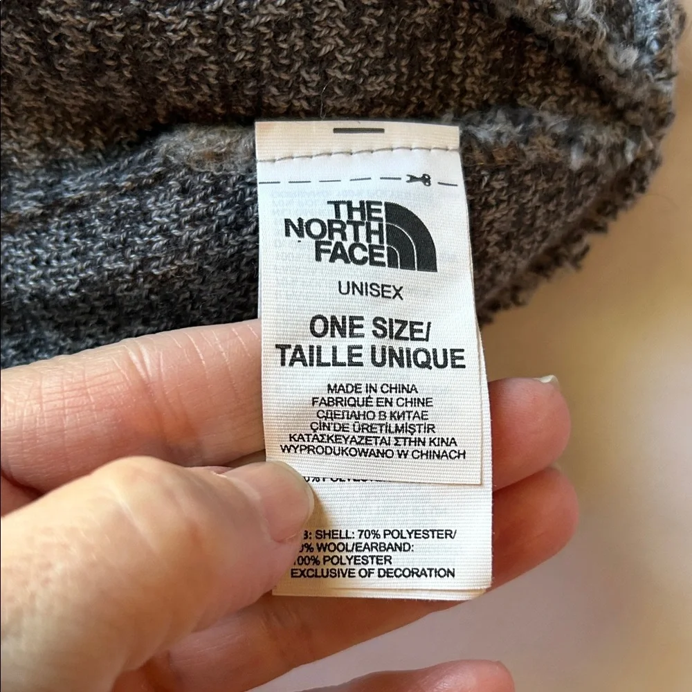 The North Face Black/White Unisex Jim  Beanie