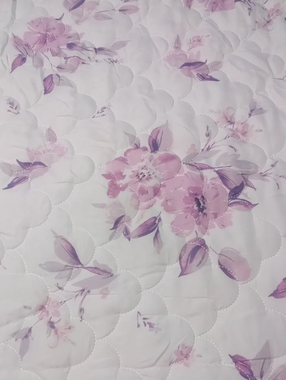 Madison Park Delicate Floral Full/Queen Quilt Set New $59.99 Pink
