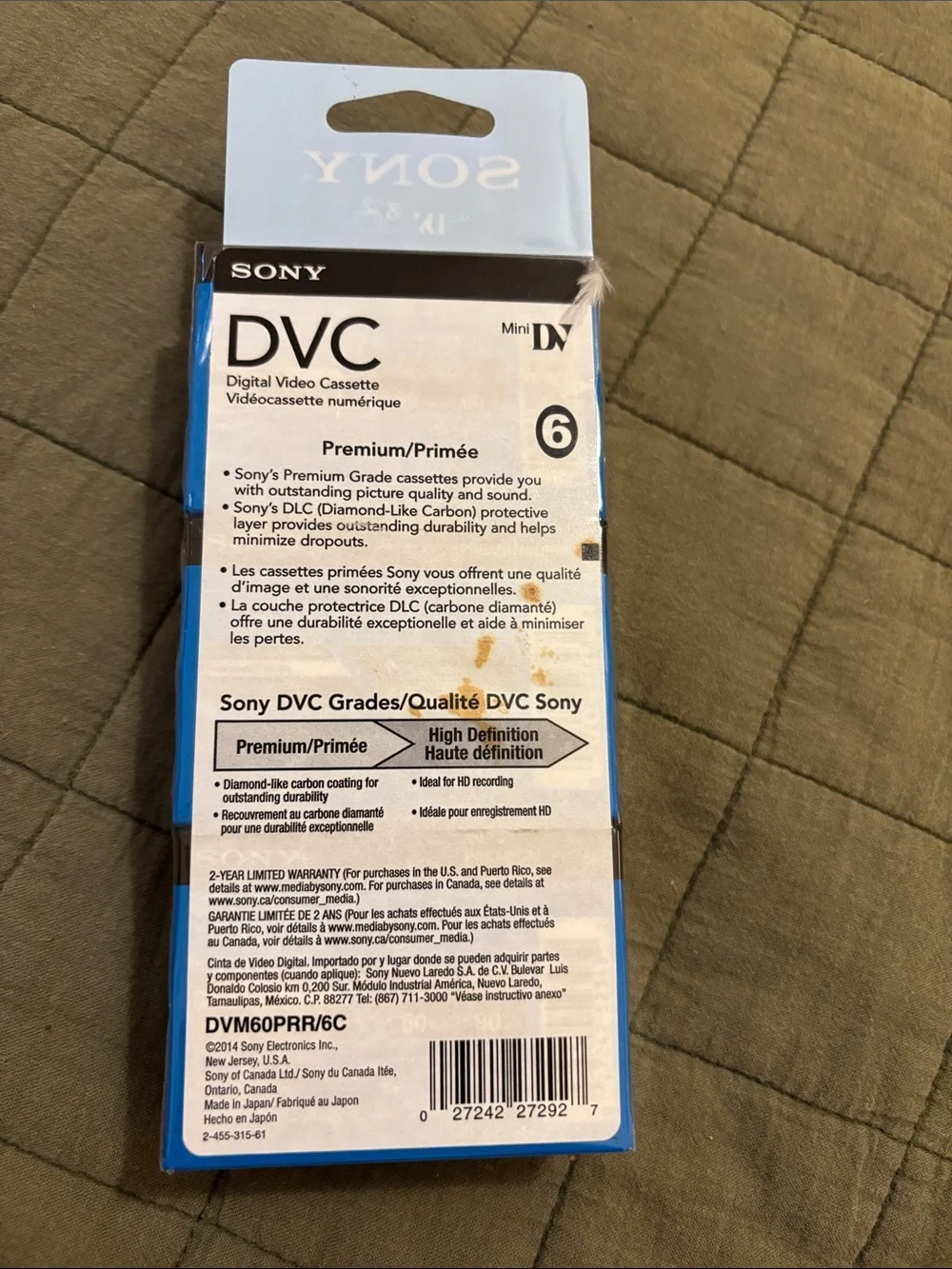 Sony three dvc
