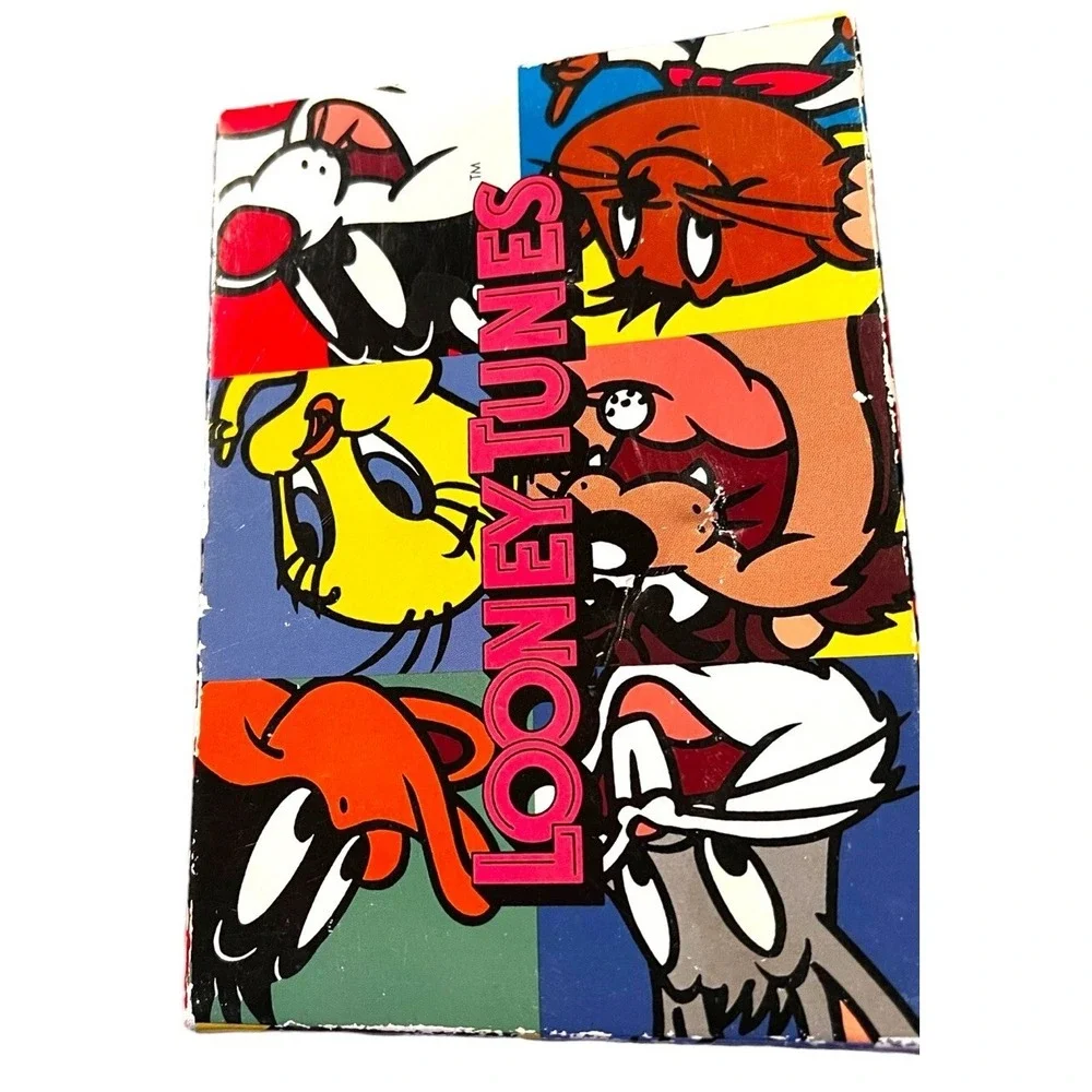 Vtg 90s Looney Tunes 6‎ Ball Golf Set Bugs Tweety Taz Daffy Sylvester Woodstock