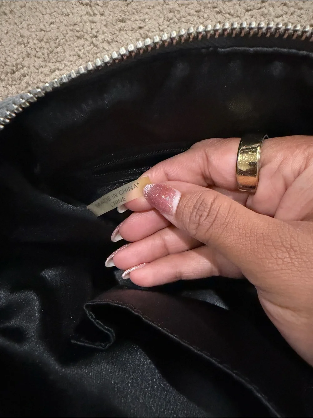 Coach vintage greyish