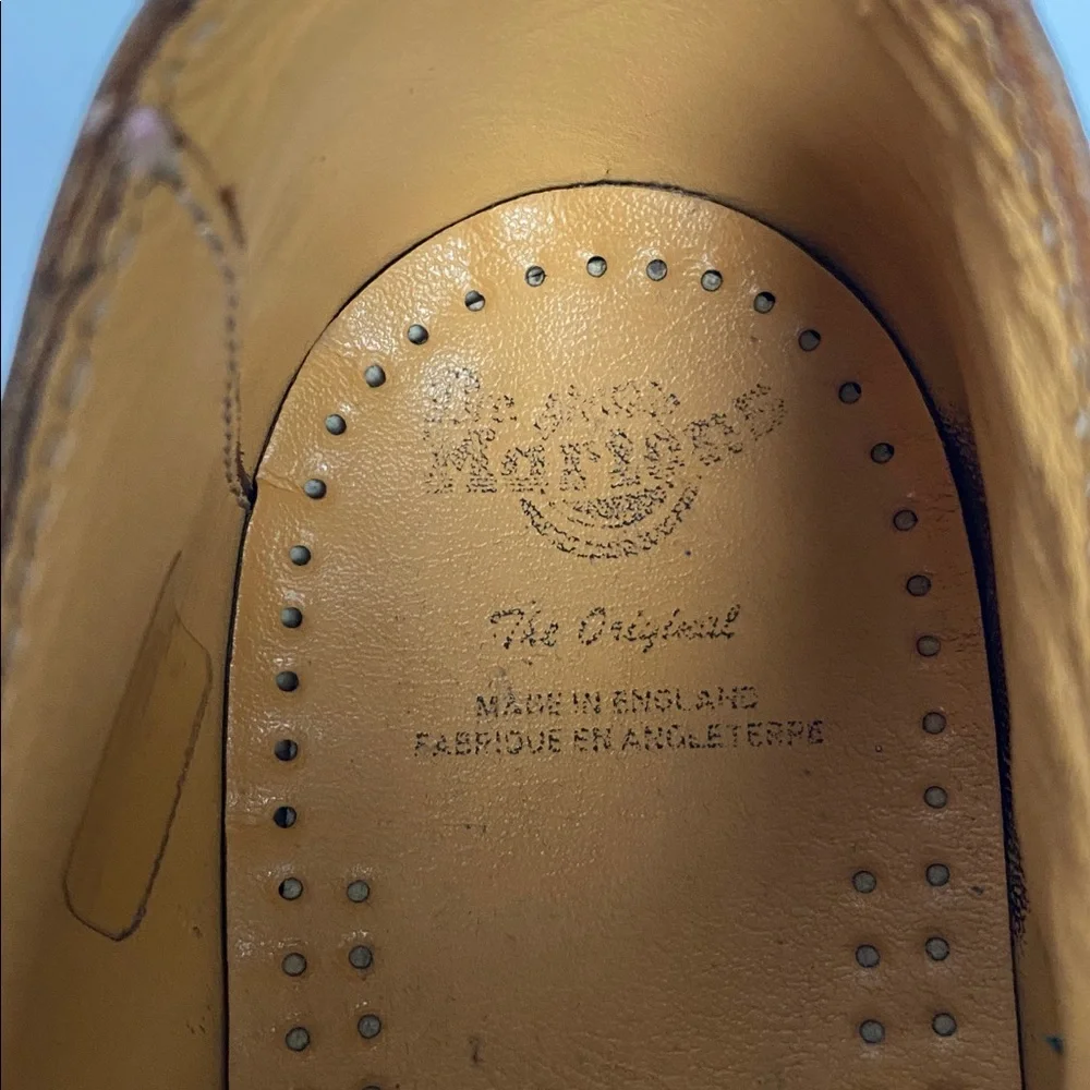 Dr. Martens Brown Leather Derbys-unisex size 5