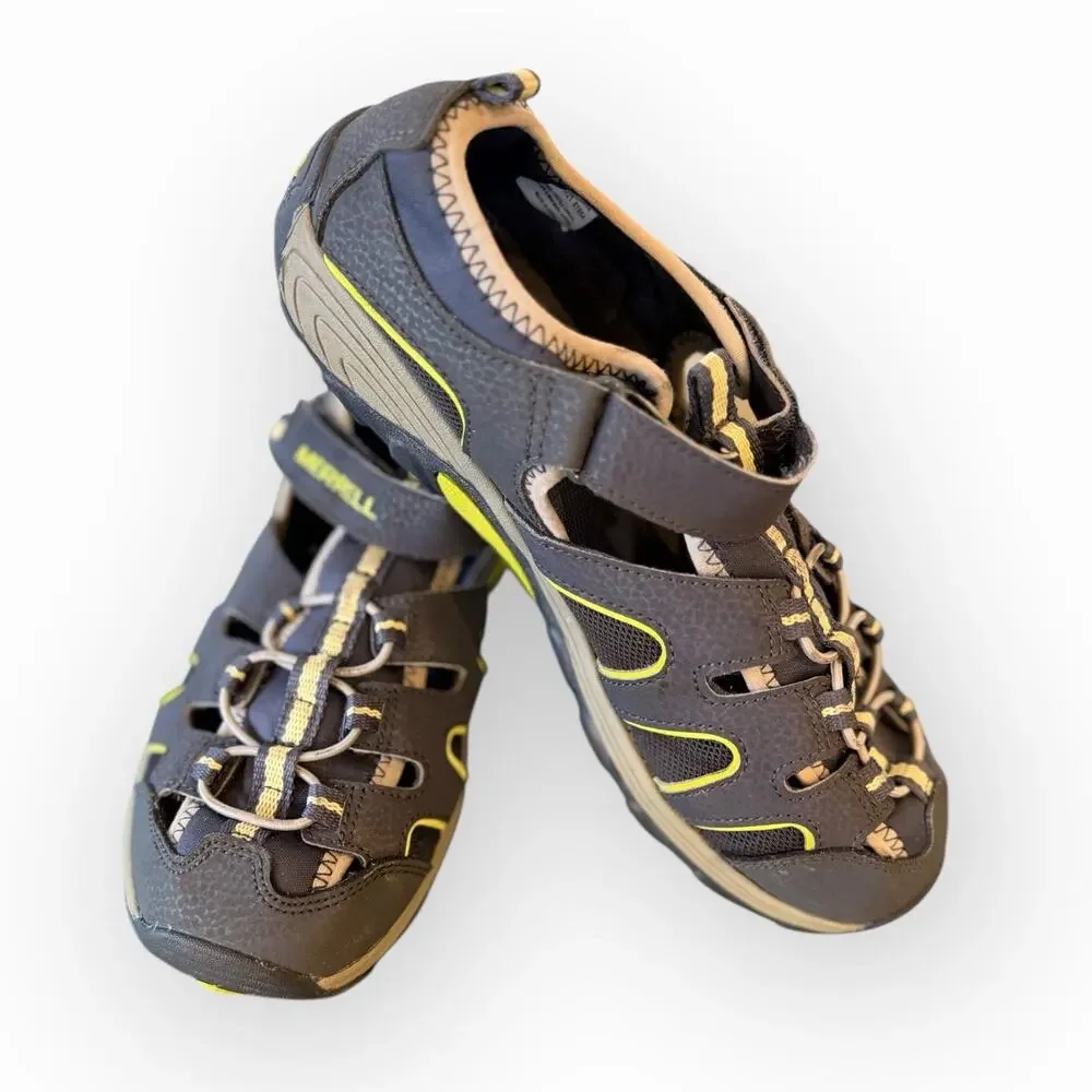 Merrell Hydro H2O Hiker Closed Toe‎ Sandals Sporty Navy Blue MY54859 Fisherman 7