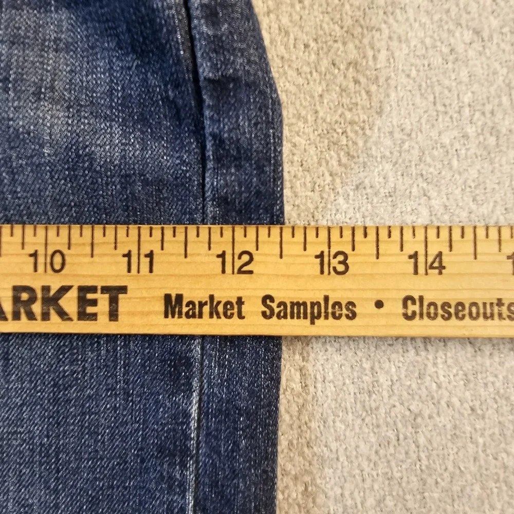 Levi's‎ 569 Loose Straight Fit Jeans Blue Denim Meas. 35x30 (Tagged as 32x32)