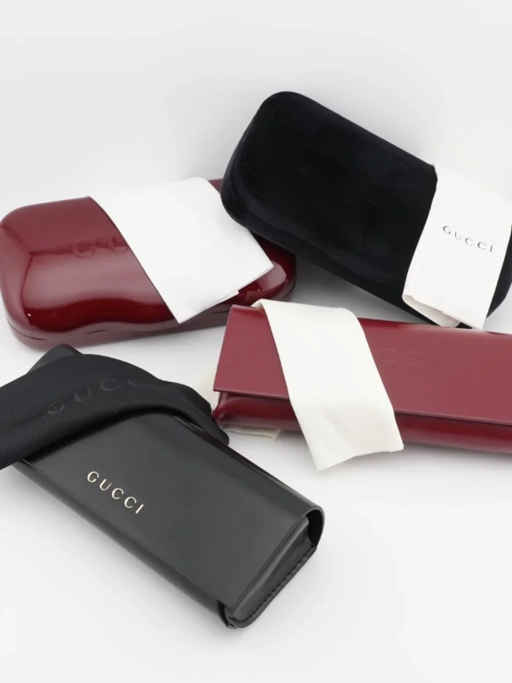 Gucci GG2012S 002 Square Sunglasses - Solid Burgundy\Burgundy Gradient