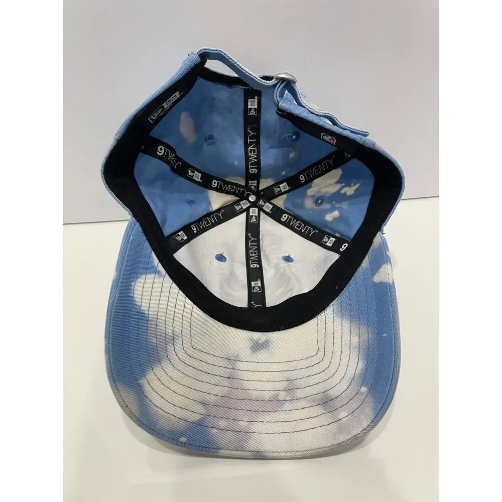 Women’s New Era 9Twenty NBA Chicago Bulls Tie-Dye Strapback Hat Blue/White