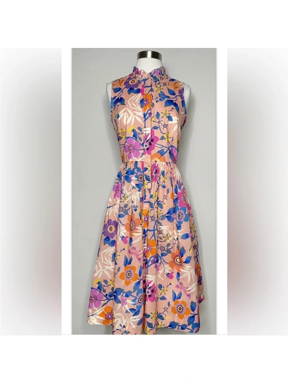 J. Crew sleeveless floral